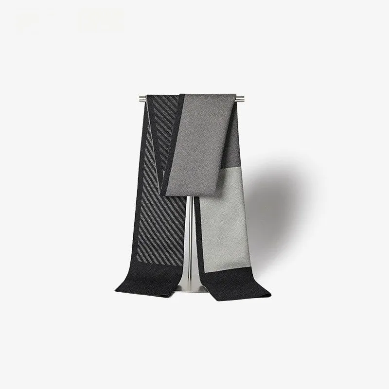 Men's autumn and winter thickened warm wool scarves and necklaces high-grade gifts 801339050726 sold by Cocomelody product image thumbnail 5