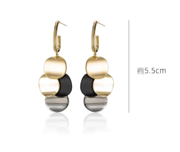 Niche unique temperament fringe earrings silver earrings 634115812636 sold by Cocomelody product image thumbnail 5