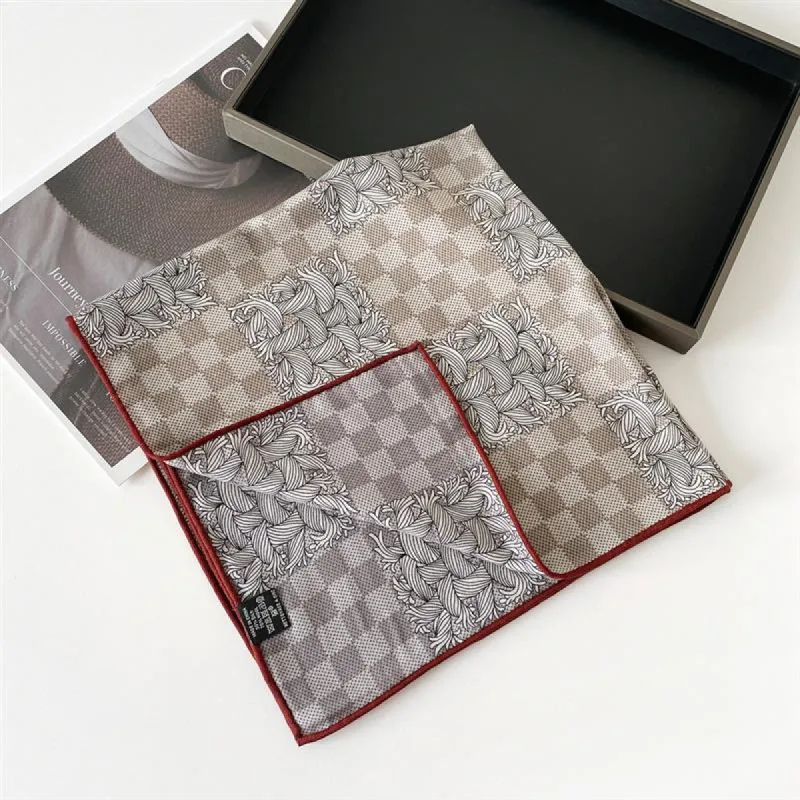 Double sided scarf different color printed square scarf gift for women 840869097123 sold by Cocomelody