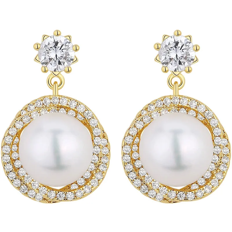 Star ring pearl earring girl light luxury 721667846903 sold by Cocomelody product image thumbnail 2