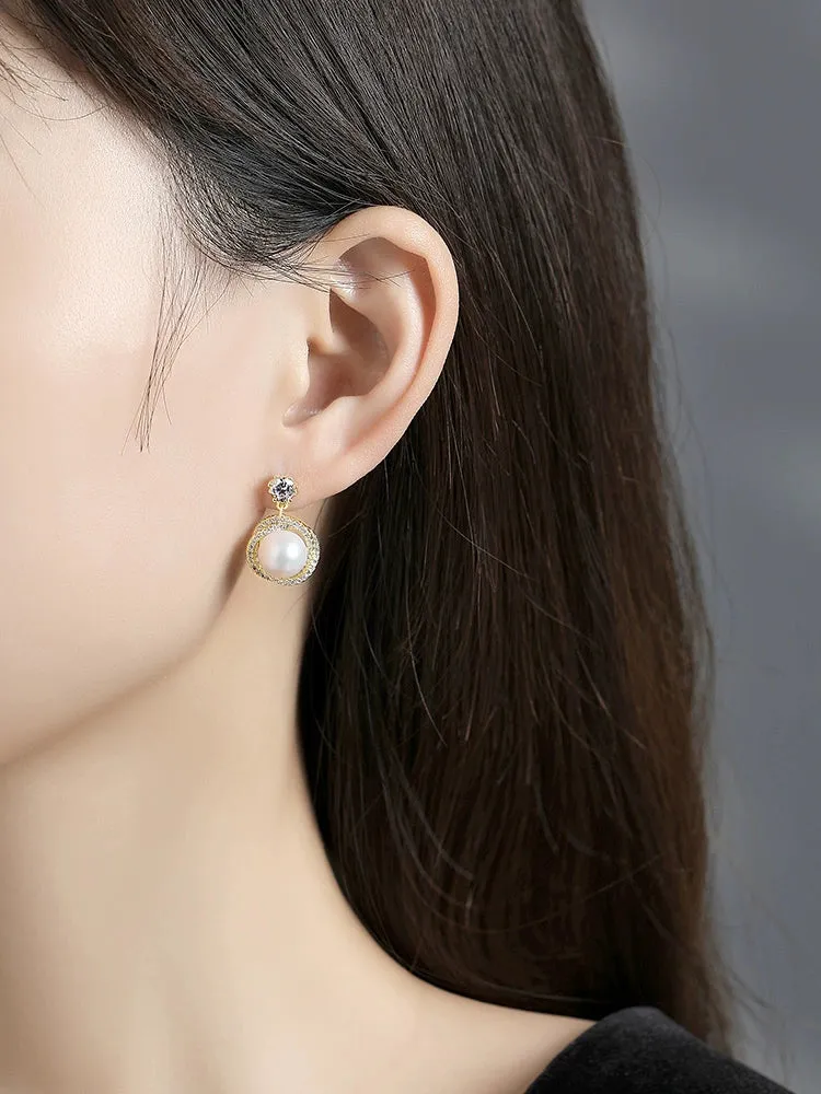Star ring pearl earring girl light luxury 721667846903 sold by Cocomelody product image thumbnail 4