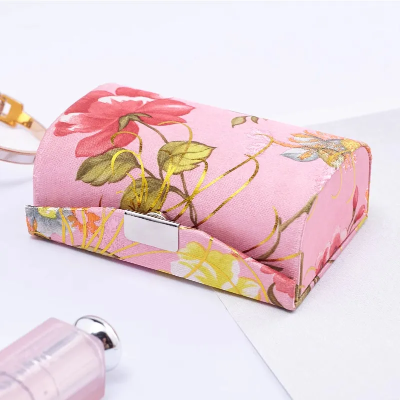 Featured brocade embroidery lipstick case Chinese lipstick case with mirror 563187976000 sold by Cocomelody product image thumbnail 5