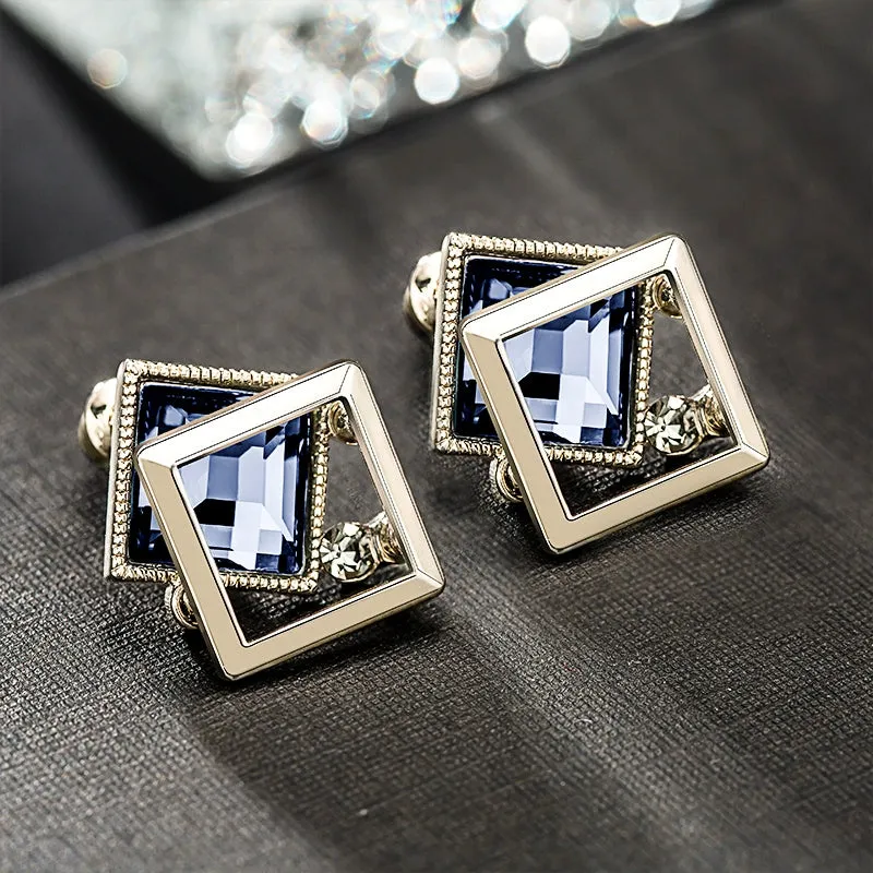 Earrings silver studs sterling silver for women 563384229720 sold by Cocomelody product image thumbnail 3