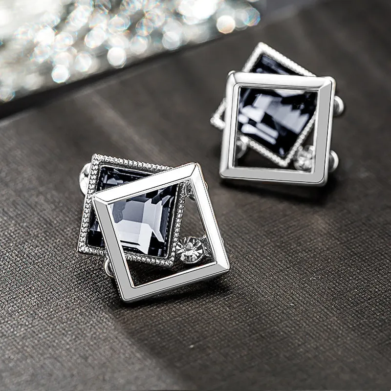 Earrings silver studs sterling silver for women 563384229720 sold by Cocomelody product image thumbnail 5