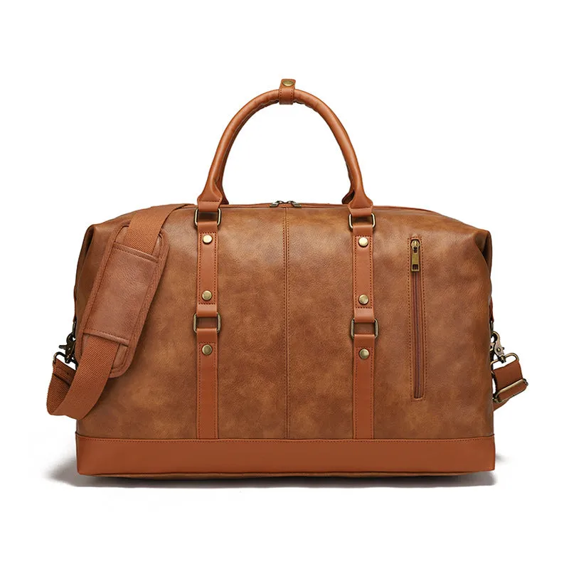 Business style solid color travel bag outdoor shoulder 661241140419 sold by Cocomelody product image thumbnail 3