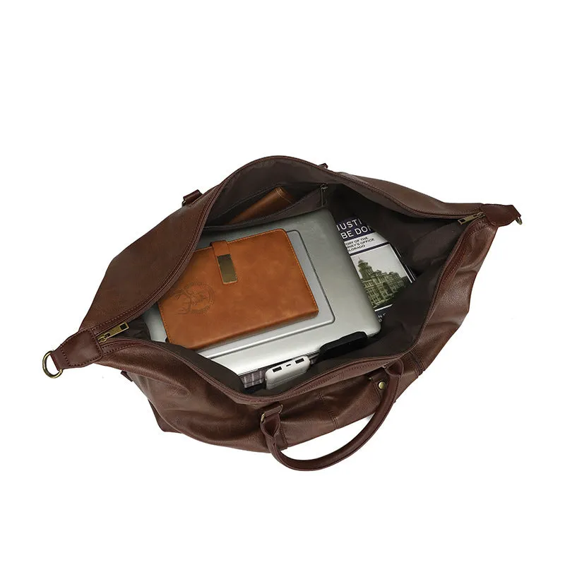 Business style solid color travel bag outdoor shoulder 661241140419 sold by Cocomelody product image thumbnail 2