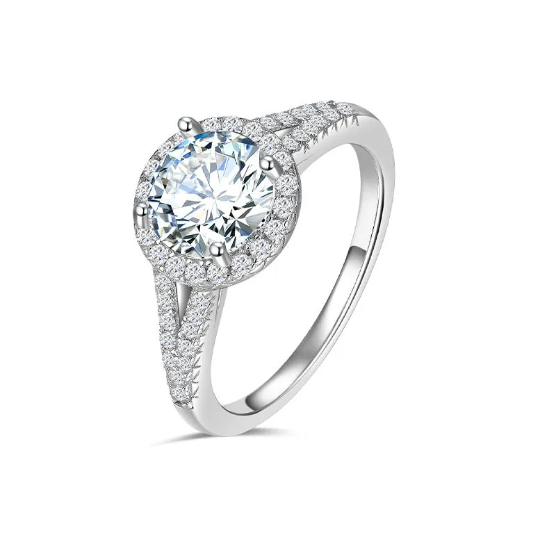 Moissanite vintage ring 825543462774 sold by Cocomelody