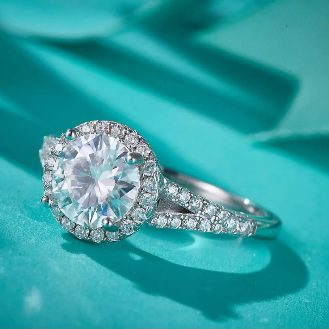 Moissanite vintage ring 825543462774 sold by Cocomelody product image thumbnail 2