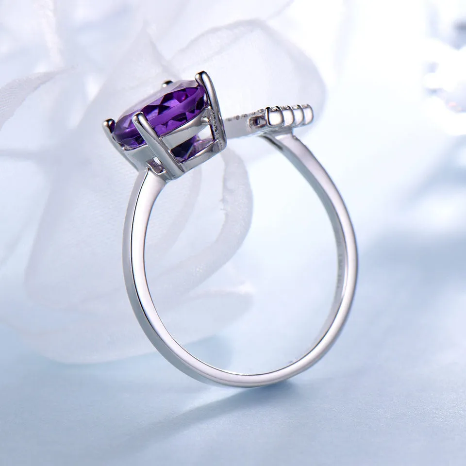 Nano garnet topaz open ring 695524260073 sold by Cocomelody product image thumbnail 4