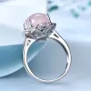 Pink quartz ring 832615972735 sold by Cocomelody