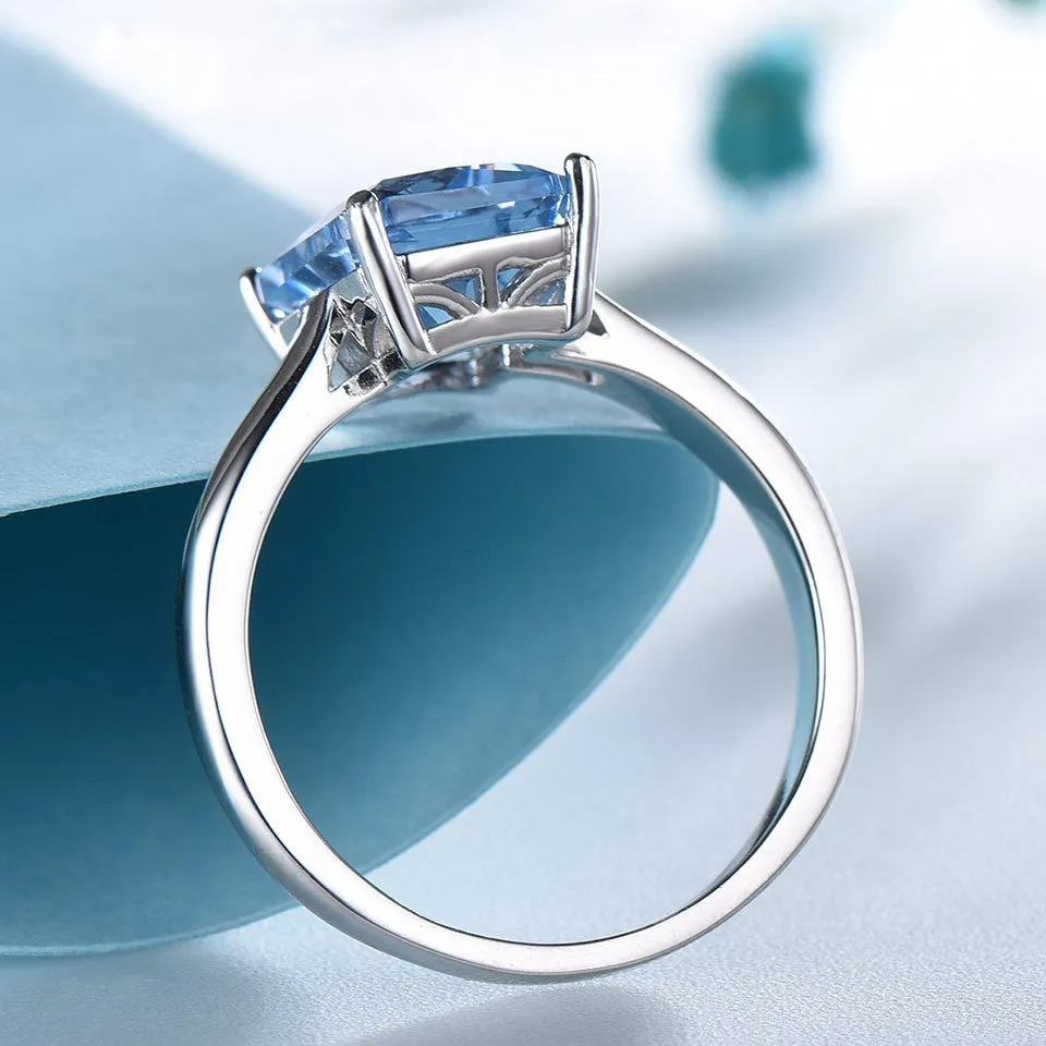 Nano aquamarine ring 616297054314 sold by Cocomelody product image thumbnail 3