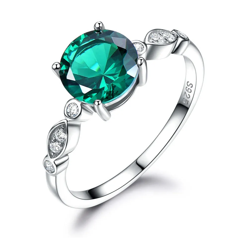 Birthstone sterling silver ring 616371567629 sold by Cocomelody
