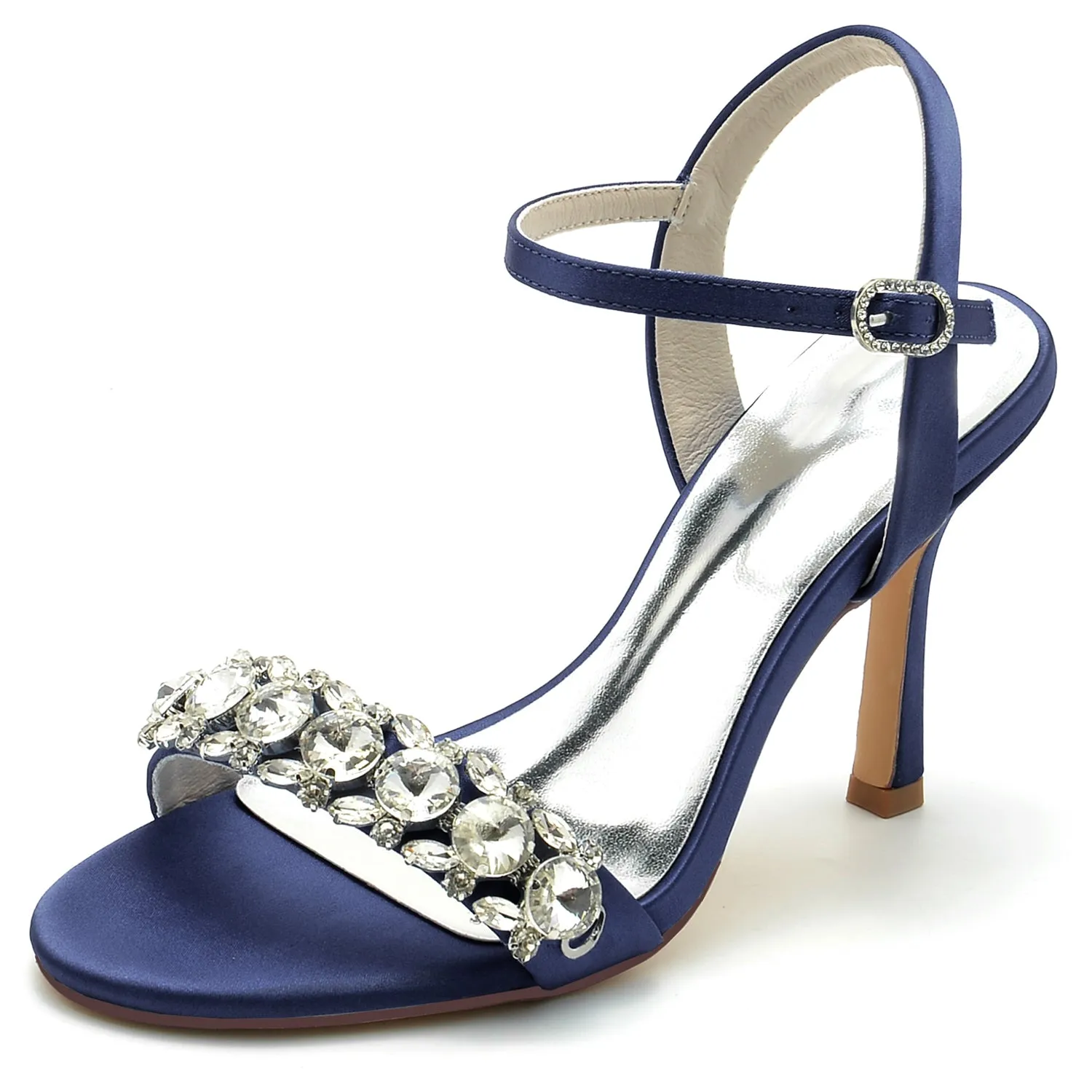 Stiletto Heel 9.5cm Silk-Like Shoes CK0338 sold by Cocomelody