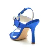 Stiletto Heel 9.5cm Silk-Like Shoes CK0336 sold by Cocomelody