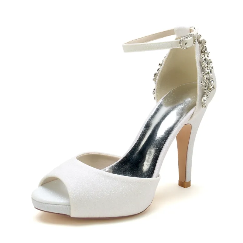 Stiletto Heel 10cm Glitter Shoes CK0351 sold by Cocomelody