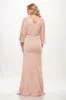 Sheath Maxi Luxe Satin Mother Of The Bride Dress CM0284 sold by Cocomelody