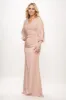 Sheath Maxi Luxe Satin Mother Of The Bride Dress CM0284 sold by Cocomelody