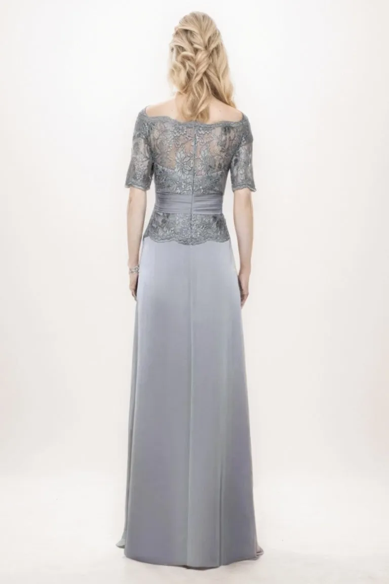 A-Line Maxi Chiffon Mother Of The Bride Dress CM0276 sold by Cocomelody product image thumbnail 2