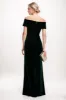 Sheath-Column Maxi Velvet Mother Of The Bride Dress CM0271 sold by Cocomelody