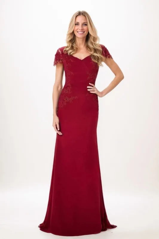 Trumpet-Mermaid Maxi Chiffon Mother Of The Bride Dress CM0321 sold by Cocomelody