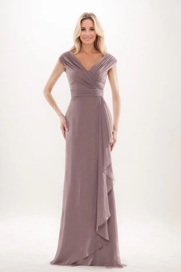 Sheath-Column Maxi Chiffon Mother Of The Bride Dress CM0312 sold by Cocomelody