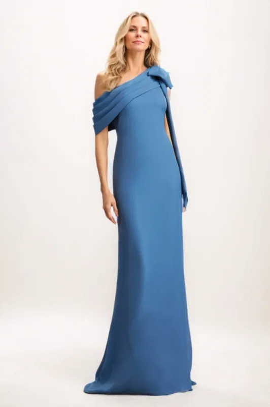 Mermaid Maxi Elastic Silk like Satin Mother Of The Bride Dress CM0308 sold by Cocomelody