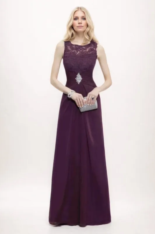 A-Line Maxi Chiffon Mother Of The Bride Dress CM0302 sold by Cocomelody
