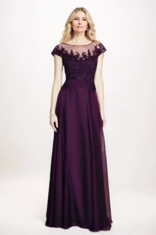 A-Line Maxi Chiffon Mother Of The Bride Dress CM0300 sold by Cocomelody