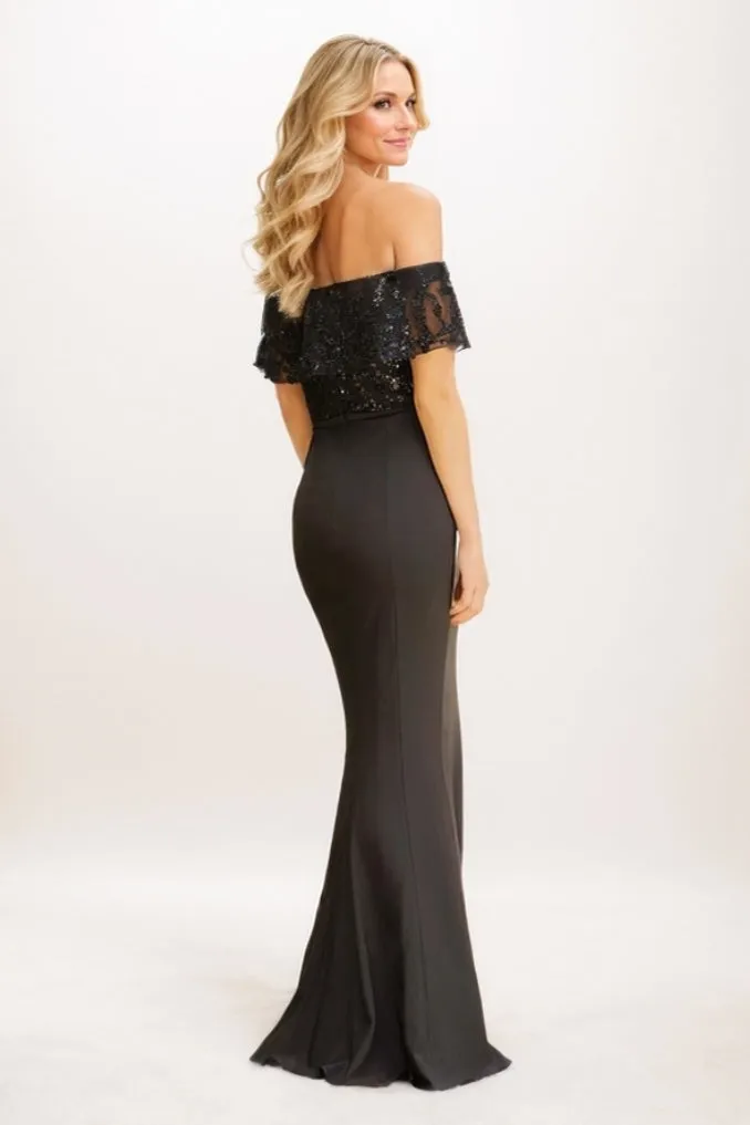 Mermaid Maxi Elastic Cloth Mother Of The Bride Dress CM0298 sold by Cocomelody product image thumbnail 2