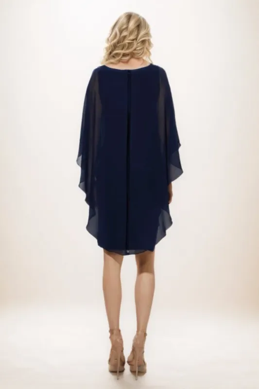 Sheath-Column Mini Chiffon Mother Of The Bride Dress CM0295 sold by Cocomelody