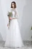 A-Line Floor Length Lace Tulle Wedding Dress 629871670095 sold by Cocomelody