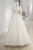 A-Line Sweep-Brush Train Lace  Wedding Dress 843985458463 sold by Cocomelody
