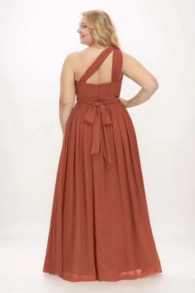 A-Line Maxi Chiffon Bridesmaid Dress CB0779 sold by Cocomelody product image thumbnail 2