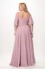 A-Line Maxi Chiffon Bridesmaid Dress CB0775 sold by Cocomelody