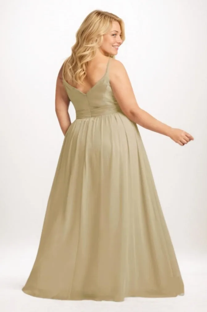A-Line Maxi Chiffon Bridesmaid Dress CB0757 sold by Cocomelody product image thumbnail 2