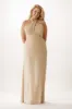 Sheath-Column Maxi Chiffon Bridesmaid Dress CB0756 sold by Cocomelody