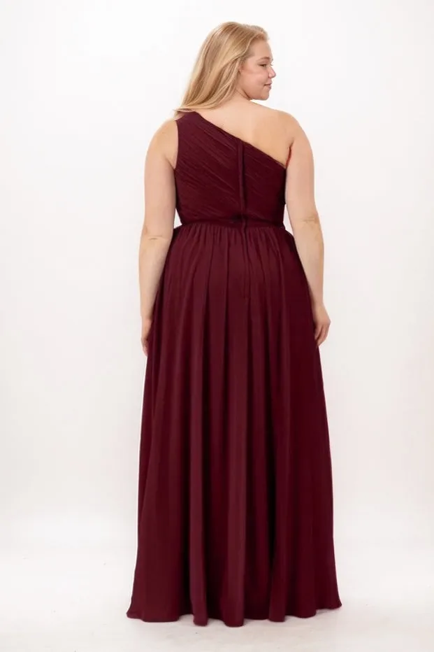 A-Line Maxi Chiffon Bridesmaid Dress CB0748 sold by Cocomelody product image thumbnail 2