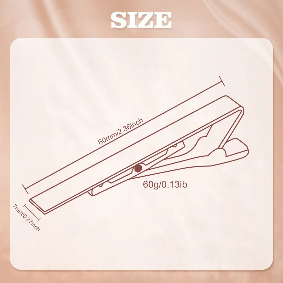 Men's and women's business formal creative collar clip 799992179061 sold by Cocomelody product image thumbnail 5