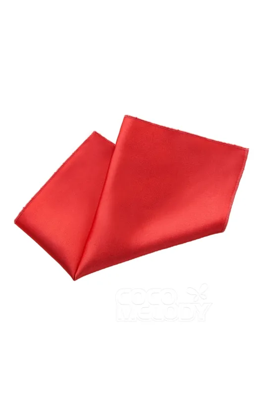 Elastic Silk Like Satin Pocket Square CZ170019 sold by Cocomelody