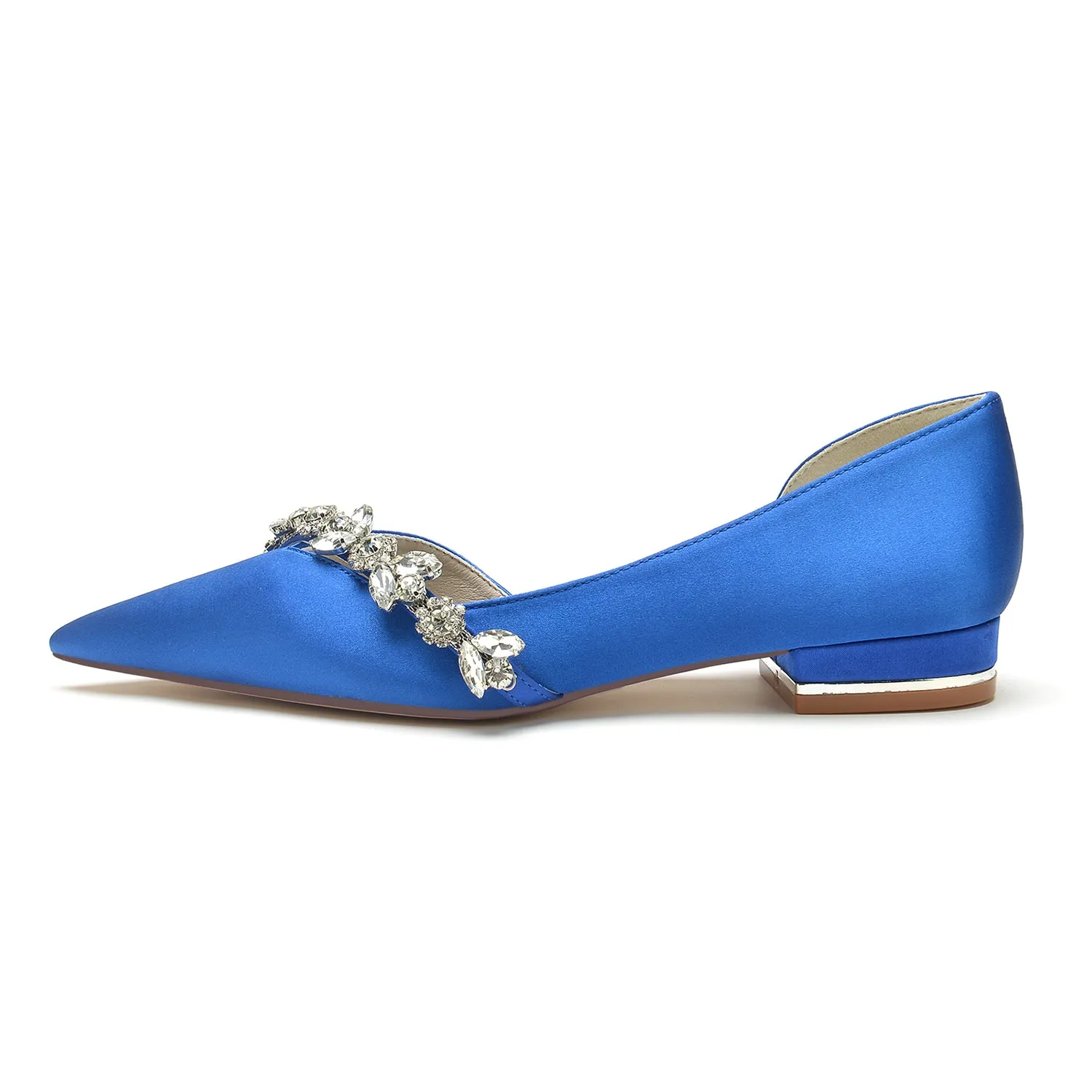 Flat Heel 2.5cm Silk-Like Shoes CK0361 sold by Cocomelody product image thumbnail 4