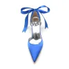 Stiletto Heel 6cm Silk-Like Shoes CK0357 sold by Cocomelody