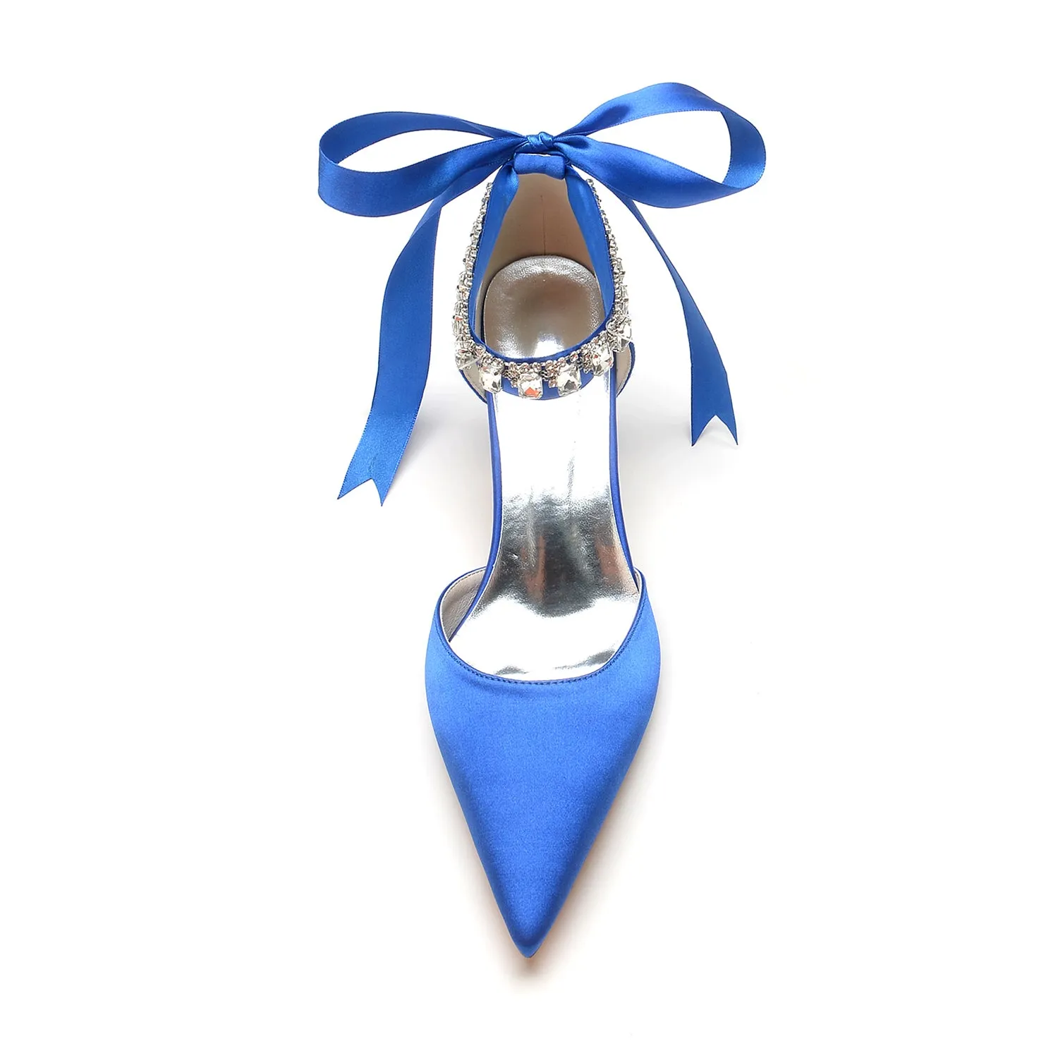 Stiletto Heel 6cm Silk-Like Shoes CK0357 sold by Cocomelody product image thumbnail 2
