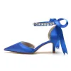 Stiletto Heel 6cm Silk-Like Shoes CK0357 sold by Cocomelody