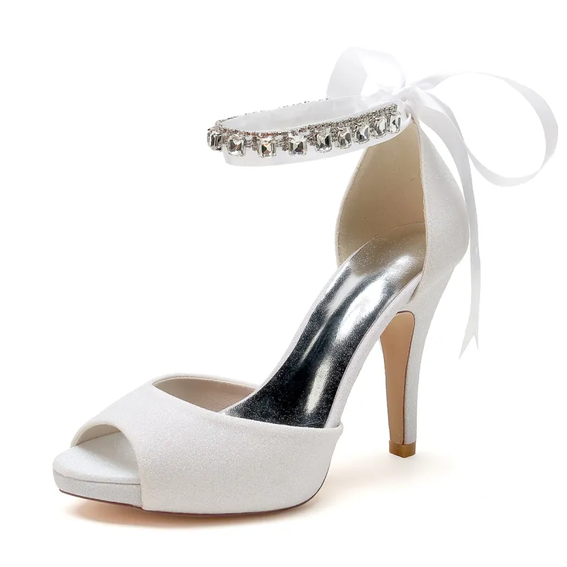 Stiletto Heel 10cm Glitter Shoes CK0354 sold by Cocomelody