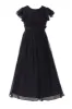 Elegant A-Line Scoop Bridesmaid Chiffon Gown B01MCSQLIY sold by Cocomelody