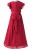 Elegant A-Line Scoop Bridesmaid Chiffon Gown B01MCSQLIY sold by Cocomelody