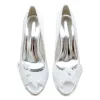 Stiletto Heel 10cm Silk-Like Shoes CK0416 sold by Cocomelody