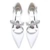 Stiletto Heel 6cm Silk-Like Shoes CK0482 sold by Cocomelody