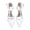 Stiletto Heel 8.5cm Silk-Like Shoes CK0475 sold by Cocomelody