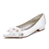 Flat Heel 2.5cm Silk-Like Shoes CK0430 sold by Cocomelody